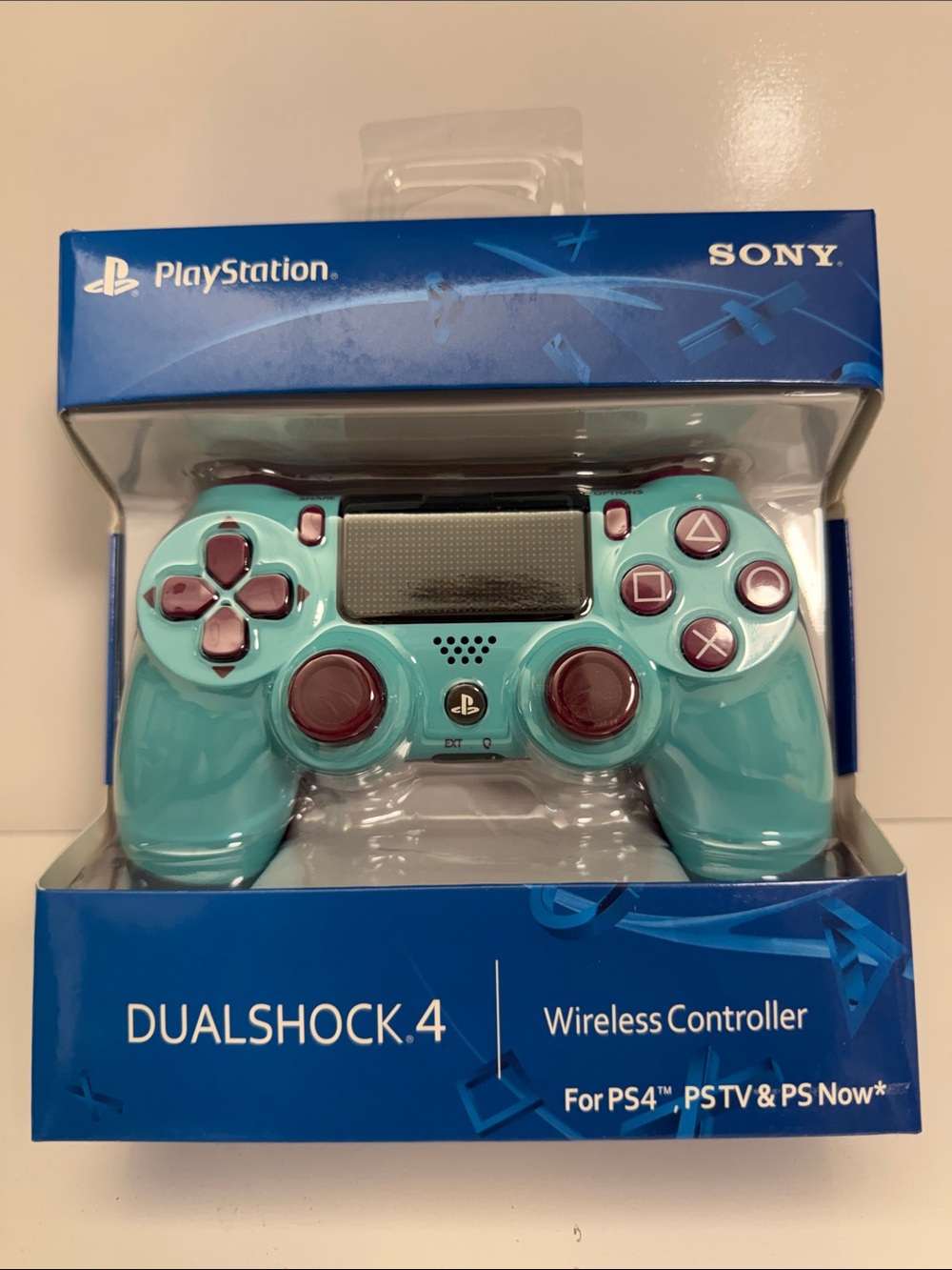 Sony DualShock 4 Wireless Controller - Teal with Burgundy Accents